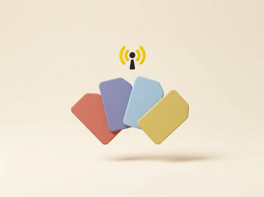 Chips de operadoras de celular — escolha entre Vivo, Claro, TIM e Oi